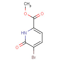 178876-86-3 methyl 5-bromo-6-oxo-1H-pyridine-2-carboxylate chemical structure