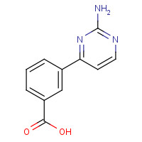 942035-84-9 3-(2-aminopyrimidin-4-yl)benzoic acid chemical structure