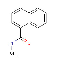 3400-33-7 N-methylnaphthalene-1-carboxamide chemical structure