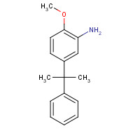 634187-56-7 2-methoxy-5-(2-phenylpropan-2-yl)aniline chemical structure