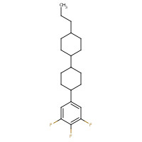 131819-23-3 1,2,3-trifluoro-5-[4-(4-propylcyclohexyl)cyclohexyl]benzene chemical structure