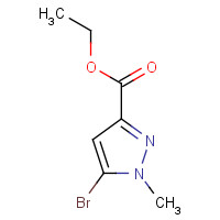 1269293-48-2 ethyl 5-bromo-1-methylpyrazole-3-carboxylate chemical structure