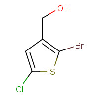 1014644-72-4 (2-bromo-5-chlorothiophen-3-yl)methanol chemical structure