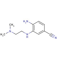 864273-83-6 4-amino-3-[2-(dimethylamino)ethylamino]benzonitrile chemical structure