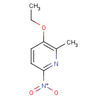 73101-78-7 3-ethoxy-2-methyl-6-nitropyridine chemical structure