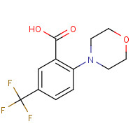 865471-20-1 2-morpholin-4-yl-5-(trifluoromethyl)benzoic acid chemical structure