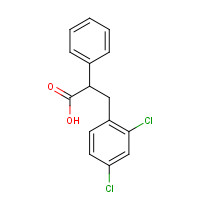 376584-43-9 3-(2,4-dichlorophenyl)-2-phenylpropanoic acid chemical structure