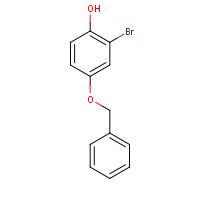 79352-66-2 2-bromo-4-phenylmethoxyphenol chemical structure