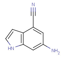 885518-24-1 6-amino-1H-indole-4-carbonitrile chemical structure