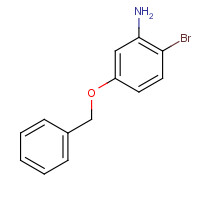 119879-90-2 2-bromo-5-phenylmethoxyaniline chemical structure