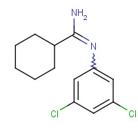 1039767-61-7 N'-(3,5-dichlorophenyl)cyclohexanecarboximidamide chemical structure