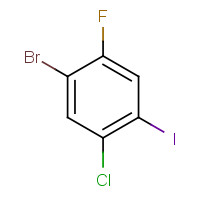 1000572-73-5 1-bromo-5-chloro-2-fluoro-4-iodobenzene chemical structure