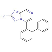 1454654-42-2 5-(2-phenylphenyl)-[1,2,4]triazolo[1,5-a]pyrazin-2-amine chemical structure