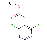 171096-33-6 methyl 2-(4,6-dichloropyrimidin-5-yl)acetate chemical structure