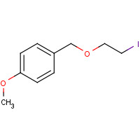 447454-25-3 1-(2-iodoethoxymethyl)-4-methoxybenzene chemical structure