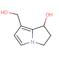 26400-45-3 7-(hydroxymethyl)-2,3-dihydro-1H-pyrrolizin-1-ol chemical structure