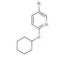 927202-78-6 5-bromo-2-cyclohexyloxypyridine chemical structure