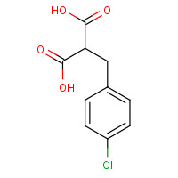 21405-64-1 2-[(4-chlorophenyl)methyl]propanedioic acid chemical structure