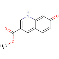 474659-32-0 methyl 7-oxo-1H-quinoline-3-carboxylate chemical structure