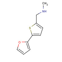 869901-16-6 1-[5-(furan-2-yl)thiophen-2-yl]-N-methylmethanamine chemical structure