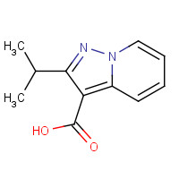 126959-38-4 2-propan-2-ylpyrazolo[1,5-a]pyridine-3-carboxylic acid chemical structure
