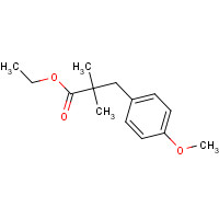 1035155-37-3 ethyl 3-(4-methoxyphenyl)-2,2-dimethylpropanoate chemical structure