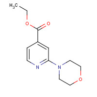 883107-57-1 ethyl 2-morpholin-4-ylpyridine-4-carboxylate chemical structure