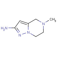1227210-33-4 5-methyl-6,7-dihydro-4H-pyrazolo[1,5-a]pyrazin-2-amine chemical structure