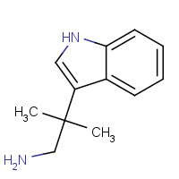15467-31-9 2-(1H-indol-3-yl)-2-methylpropan-1-amine chemical structure