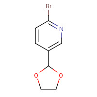 220904-17-6 2-bromo-5-(1,3-dioxolan-2-yl)pyridine chemical structure