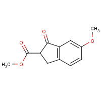 22955-78-8 methyl 5-methoxy-3-oxo-1,2-dihydroindene-2-carboxylate chemical structure