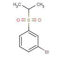 70399-01-8 1-bromo-3-propan-2-ylsulfonylbenzene chemical structure