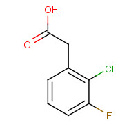 1000523-07-8 2-(2-chloro-3-fluorophenyl)acetic acid chemical structure