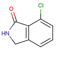 658683-16-0 7-chloro-2,3-dihydroisoindol-1-one chemical structure