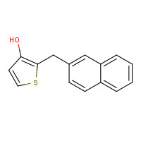 1350835-22-1 2-(naphthalen-2-ylmethyl)thiophen-3-ol chemical structure