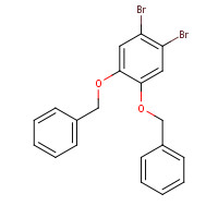 206995-42-8 1,2-dibromo-4,5-bis(phenylmethoxy)benzene chemical structure