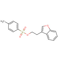 26278-25-1 2-(1-benzofuran-3-yl)ethyl 4-methylbenzenesulfonate chemical structure