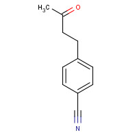 30780-21-3 4-(3-oxobutyl)benzonitrile chemical structure