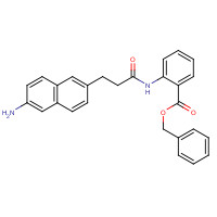 1093631-24-3 benzyl 2-[3-(6-aminonaphthalen-2-yl)propanoylamino]benzoate chemical structure