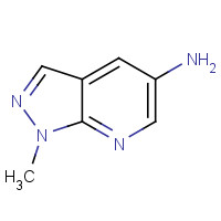 1190380-60-9 1-methylpyrazolo[3,4-b]pyridin-5-amine chemical structure