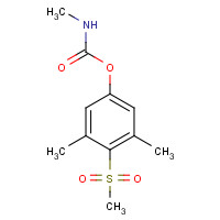 2179-25-1 (3,5-dimethyl-4-methylsulfonylphenyl) N-methylcarbamate chemical structure