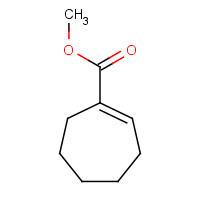 56745-53-0 methyl cycloheptene-1-carboxylate chemical structure