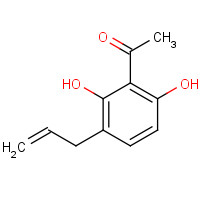 17488-71-0 1-(2,6-dihydroxy-3-prop-2-enylphenyl)ethanone chemical structure