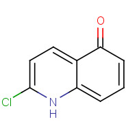 124467-35-2 2-chloro-1H-quinolin-5-one chemical structure