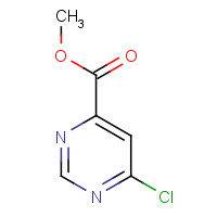 6627-22-1 methyl 6-chloropyrimidine-4-carboxylate chemical structure