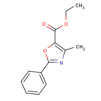 4620-52-4 ethyl 4-methyl-2-phenyl-1,3-oxazole-5-carboxylate chemical structure