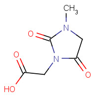 150376-36-6 2-(3-methyl-2,5-dioxoimidazolidin-1-yl)acetic acid chemical structure