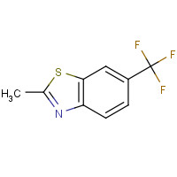 16368-49-3 2-methyl-6-(trifluoromethyl)-1,3-benzothiazole chemical structure