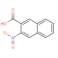 73428-03-2 3-nitronaphthalene-2-carboxylic acid chemical structure
