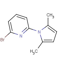 198209-31-3 2-bromo-6-(2,5-dimethylpyrrol-1-yl)pyridine chemical structure